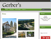 Tablet Screenshot of gerbersnursery.com